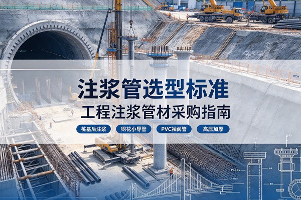 德保注浆管选型标准