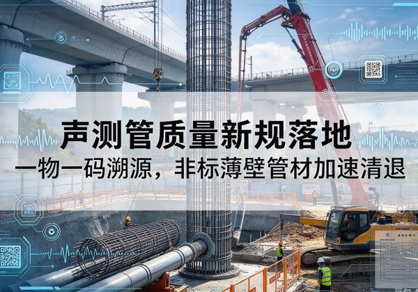 德保声测管质量新规落地，一物一码溯源，非标薄壁管材加速清退